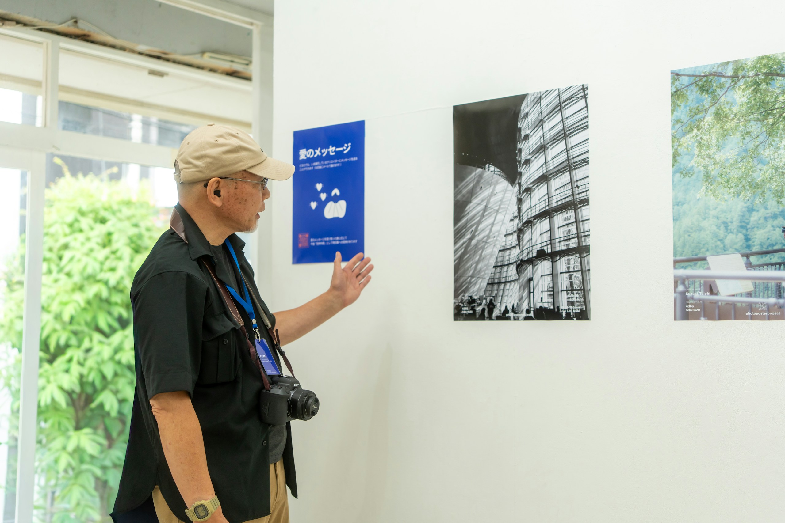 photo poster project (仙台) の様子