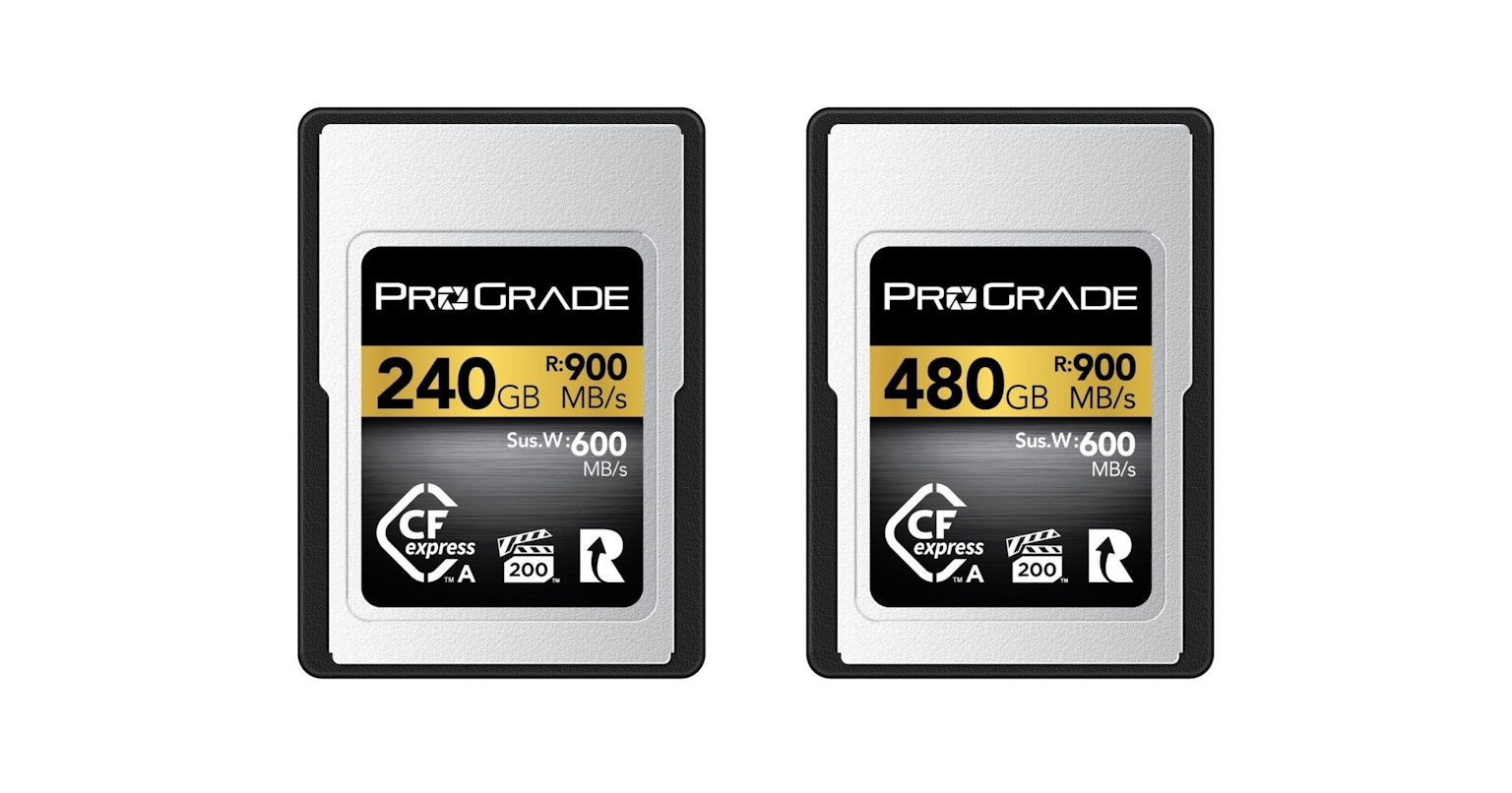 Rivoluzione della velocità di trasferimento dati con la serie GOLD: Lancio di "CFexpress 2.0 Type A" | ProGrade Digital