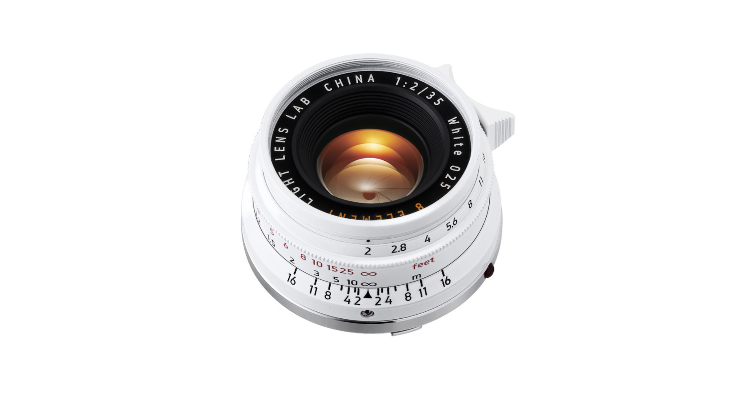全球限量200支!LIGHT LENS LAB M 35mm f/2 推出全新白色款|焦點工房