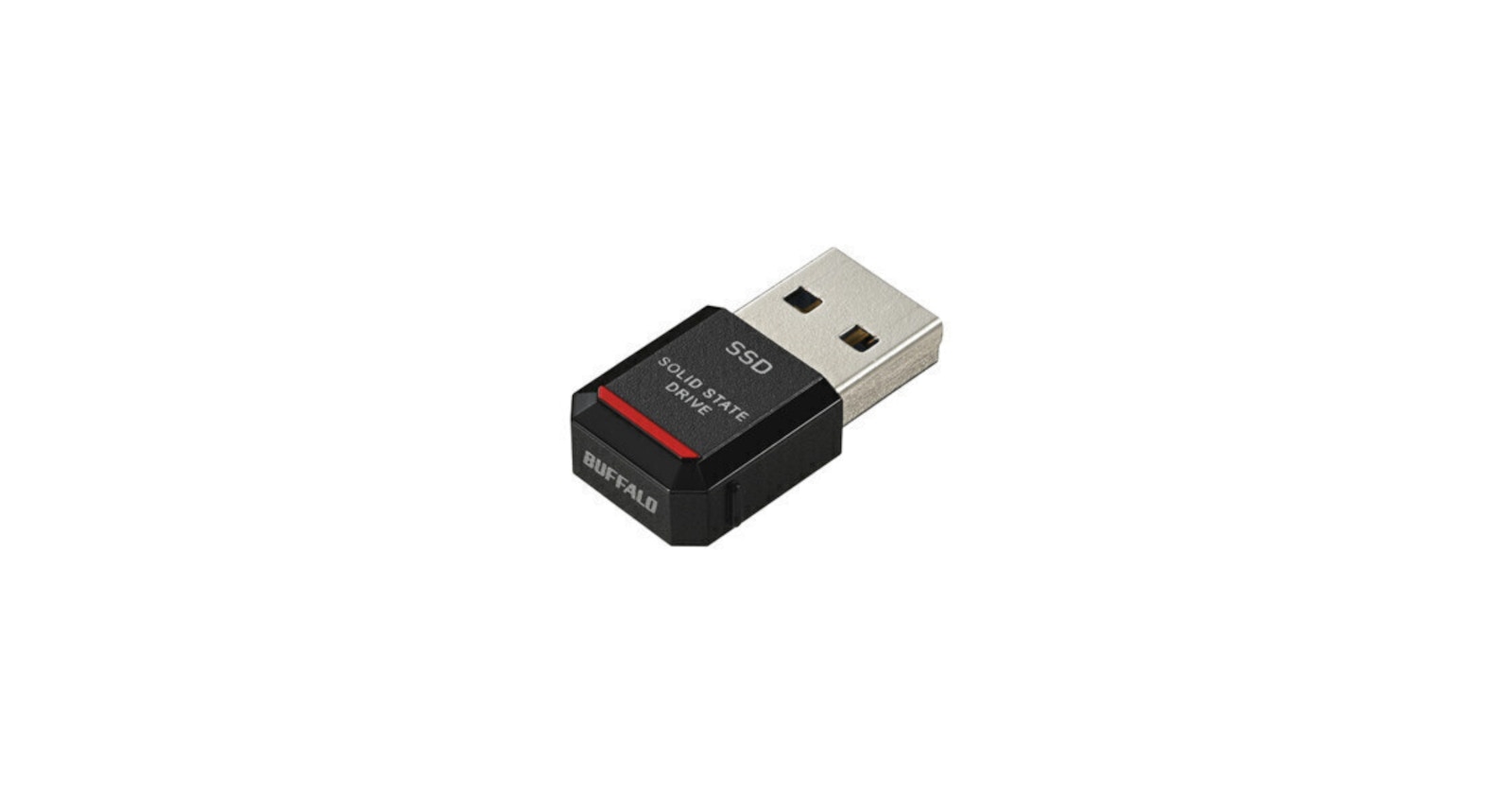 Die bislang kompakteste 1TB-Portable-SSD von Buffalo: „SSD-PST1.0U3-BA“ | Buffalo