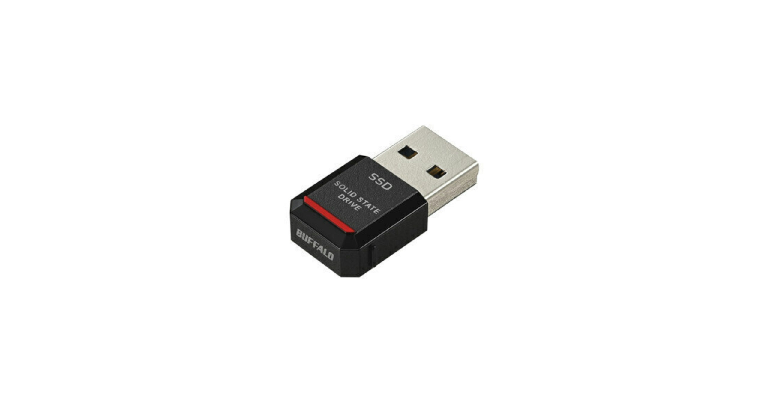 Die bislang kompakteste 1TB-Portable-SSD von Buffalo: „SSD-PST1.0U3-BA“ | Buffalo