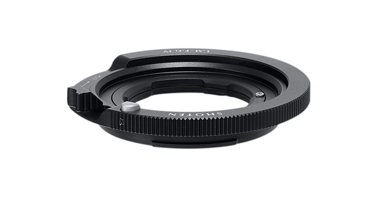 Anuncio del adaptador de montura "LM-FG IV" para lentes Leica M a montura Fujifilm G | Shoten