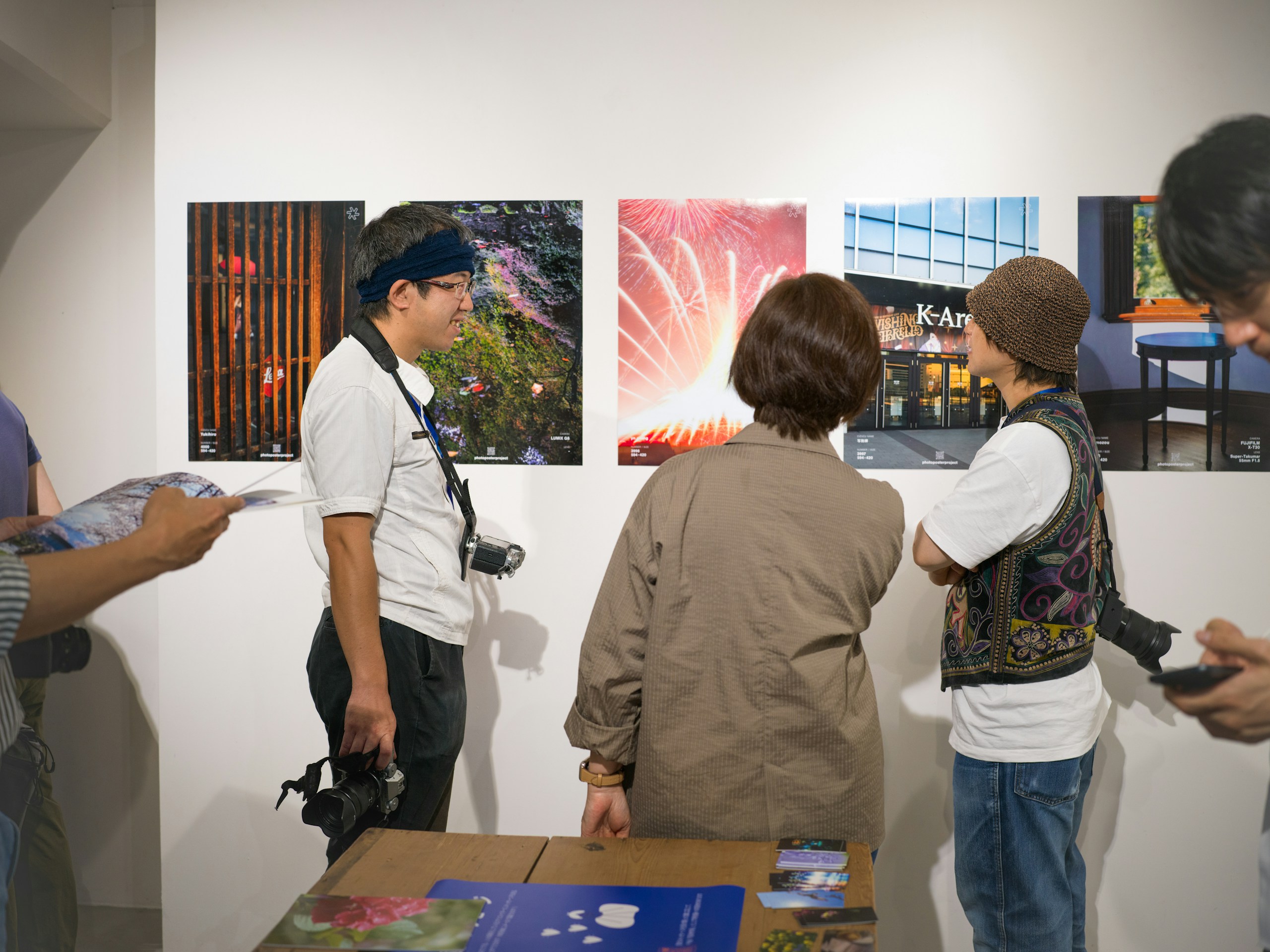 photo poster project (京都) の様子
