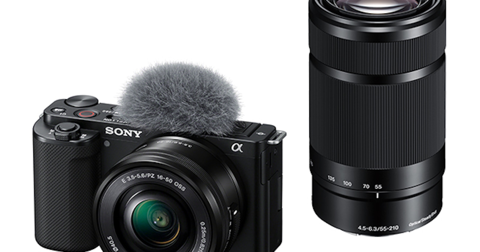 Kit Lensa Zoom Ganda Ditambahkan pada Kamera Mirrorless untuk Vlog “VLOGCAM ZV-E10” | Sony