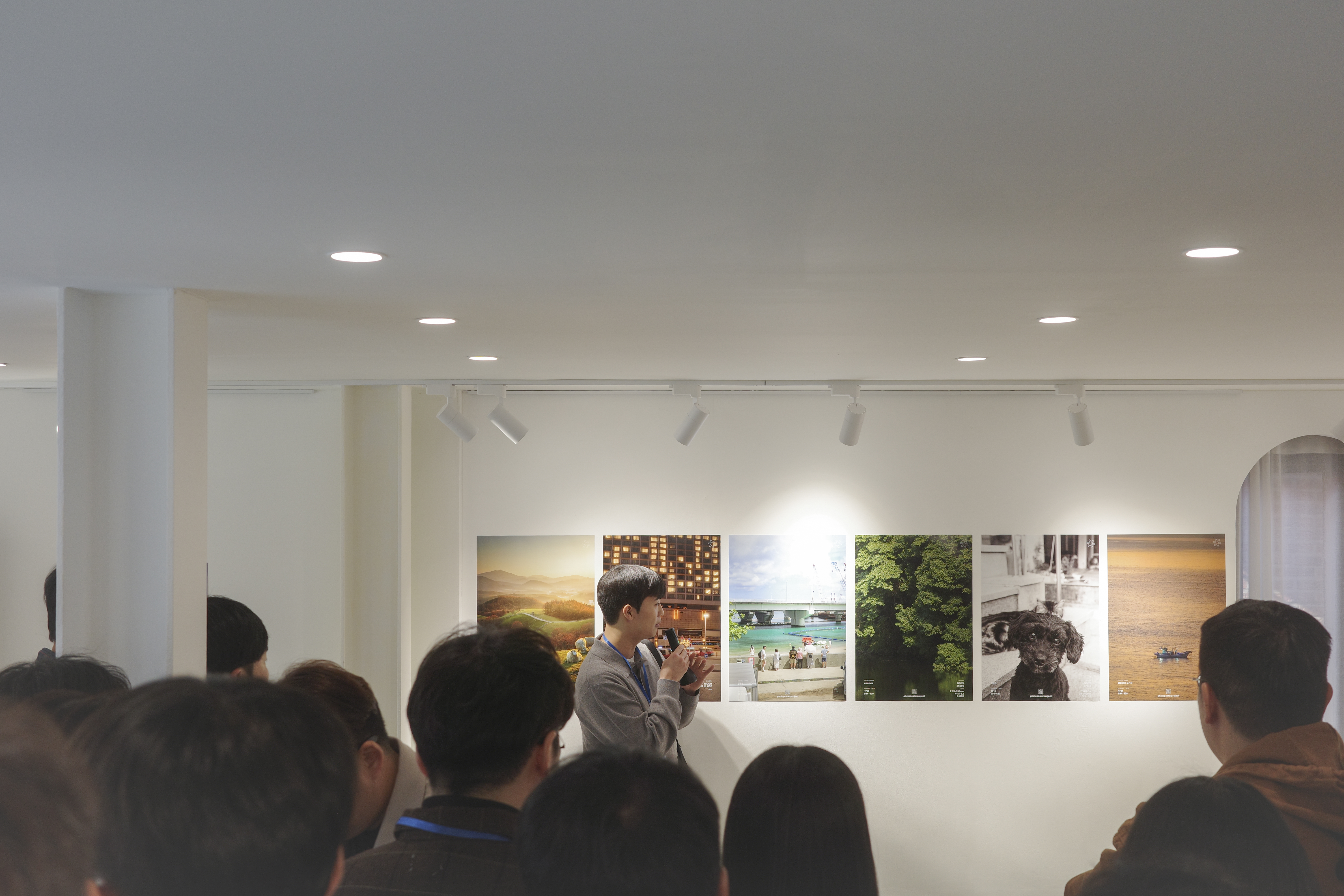 photo poster project (ソウル) の様子