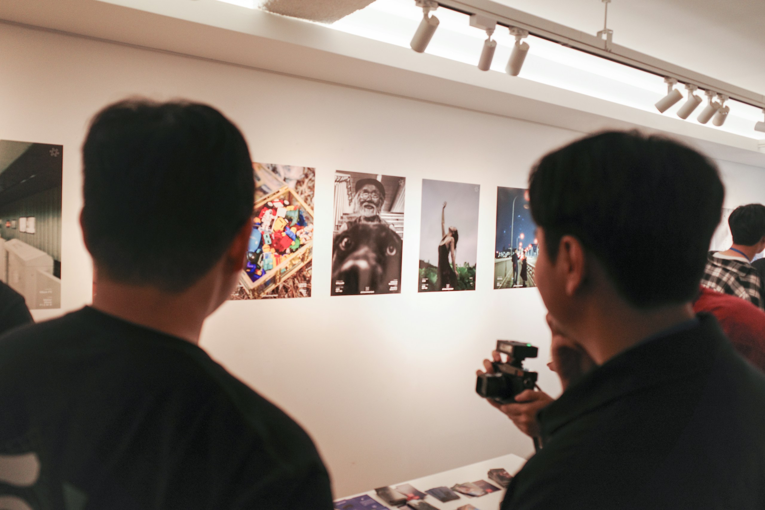 photo poster project (ソウル) の様子