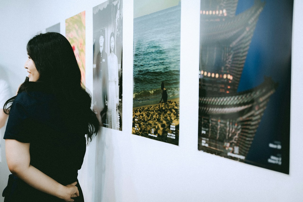 photo poster project (プサン) の様子