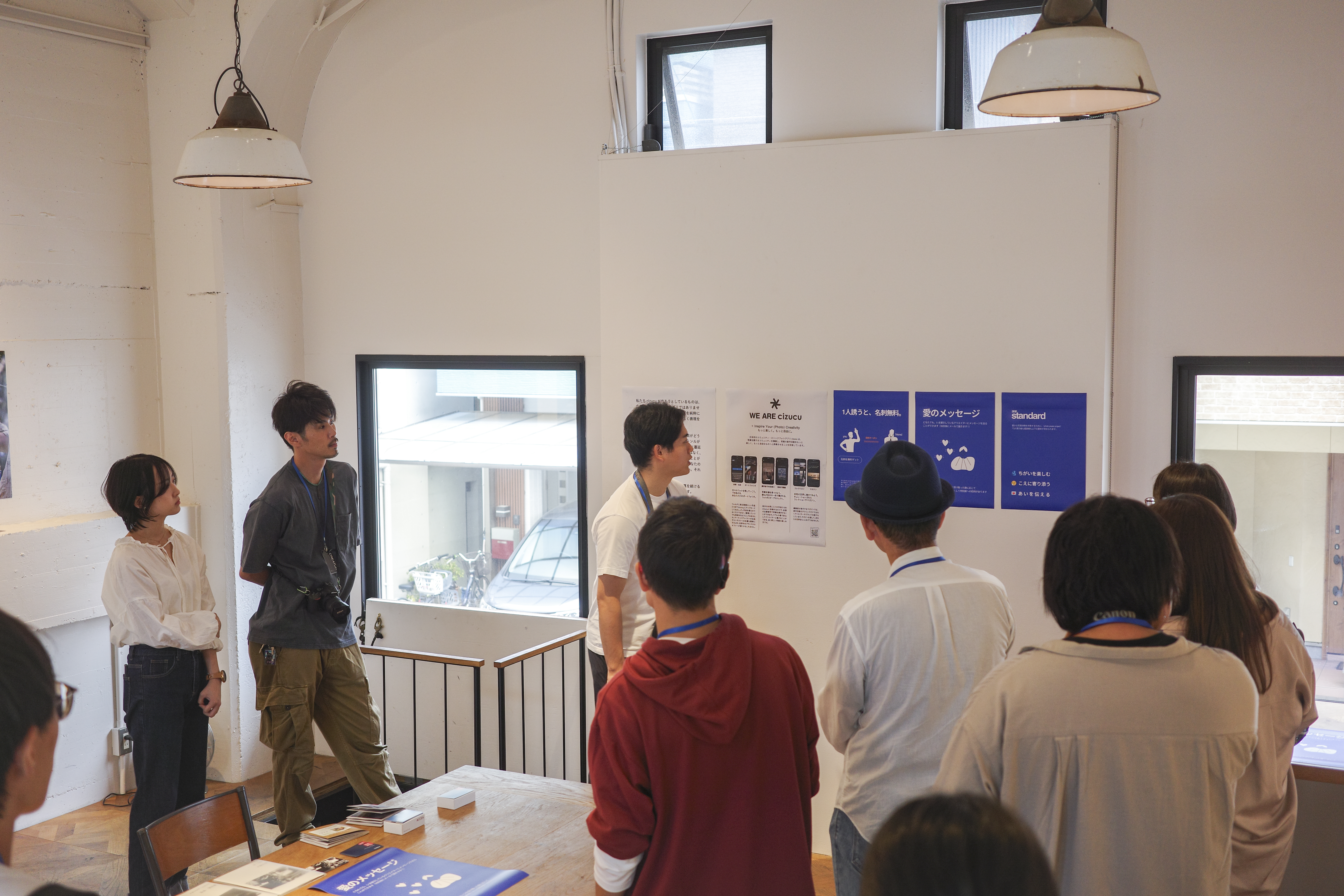 photo poster project (神戸) の様子