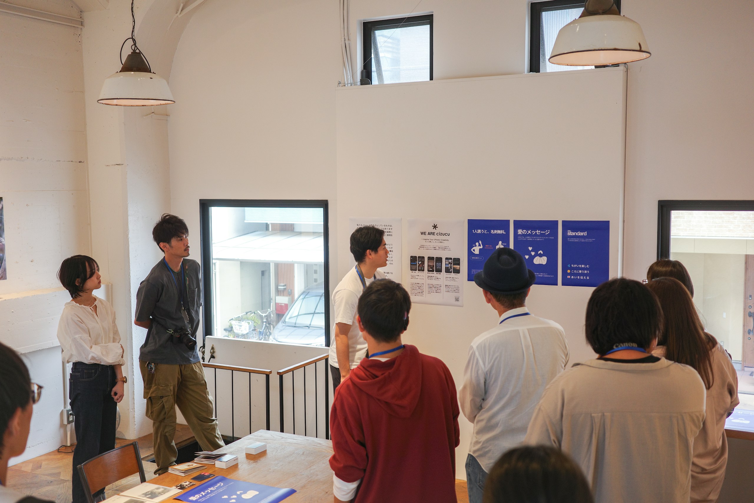 photo poster project (神戸) の様子