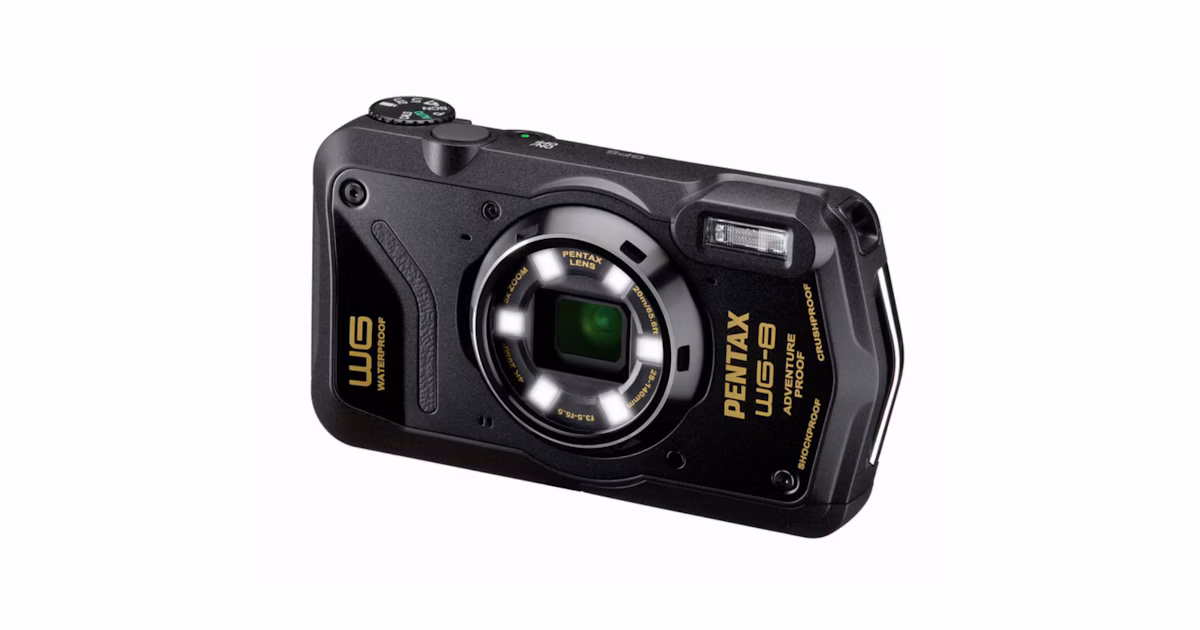 高性能タフネスカメラ「PENTAX WG-8」の発売日決定 | リコー