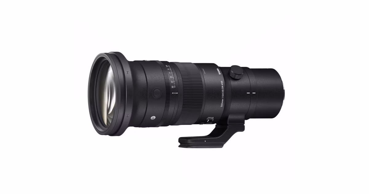 Dernière mise à jour des objectifs pour monture E de Sony : prise de vue continue à 120 images/seconde | SIGMA