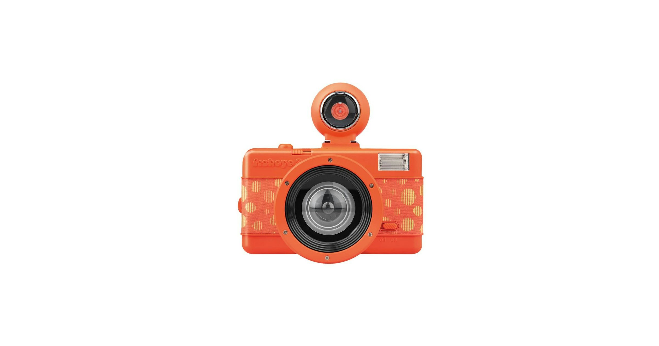35mm-Filmkamera mit Fisheye-Objektiv „Fisheye No.2“ in neuer Farbe | Lomography