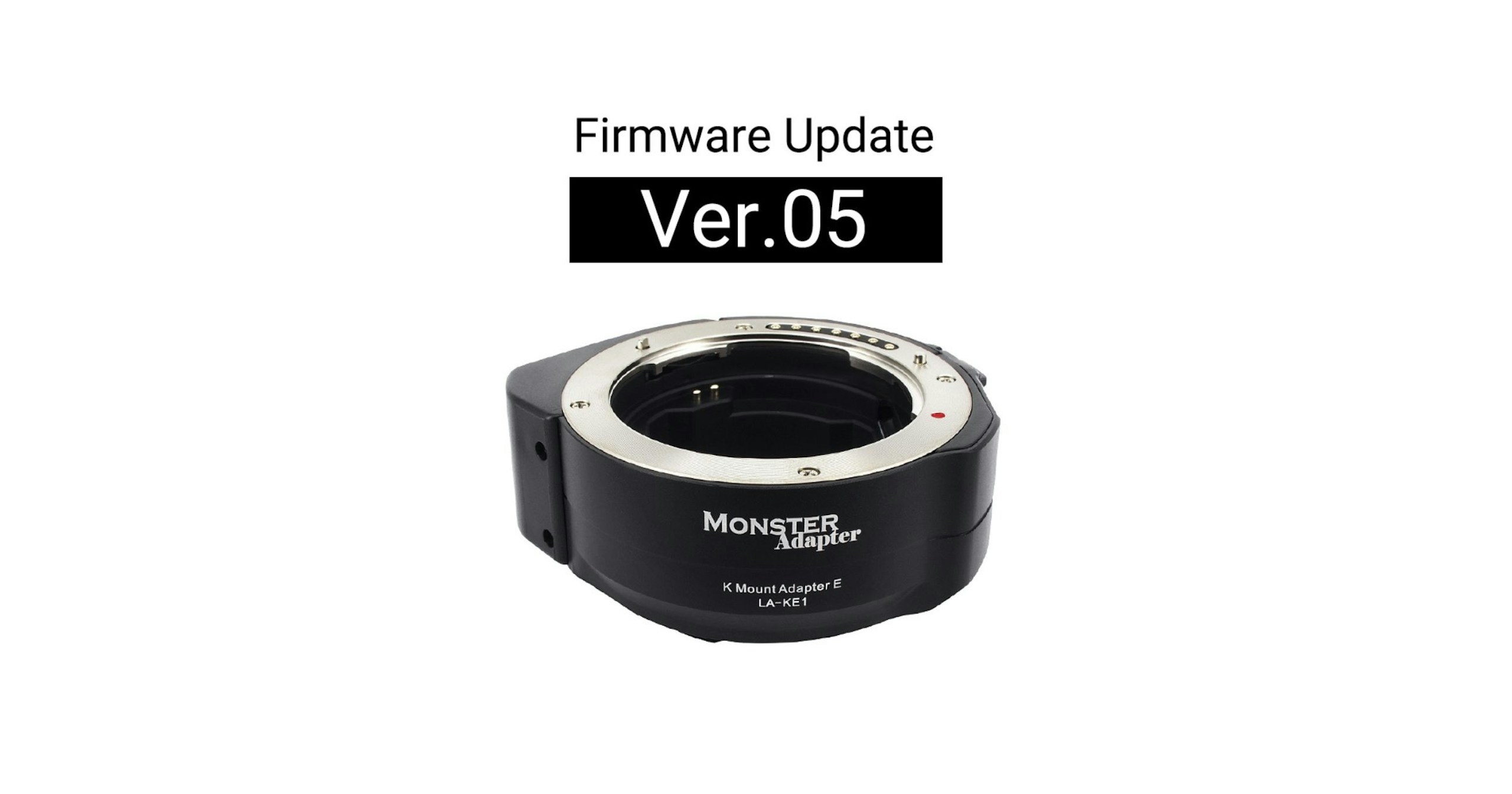 펜탁스 렌즈를 소니 E 마운트에 「MonsterAdapter LA-KE1」 최신 Ver.05 공개 | 초점공방