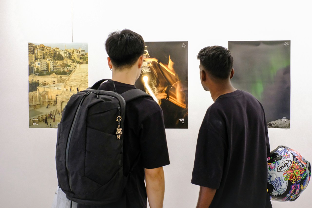 Impressionen vom photo poster project in Singapur