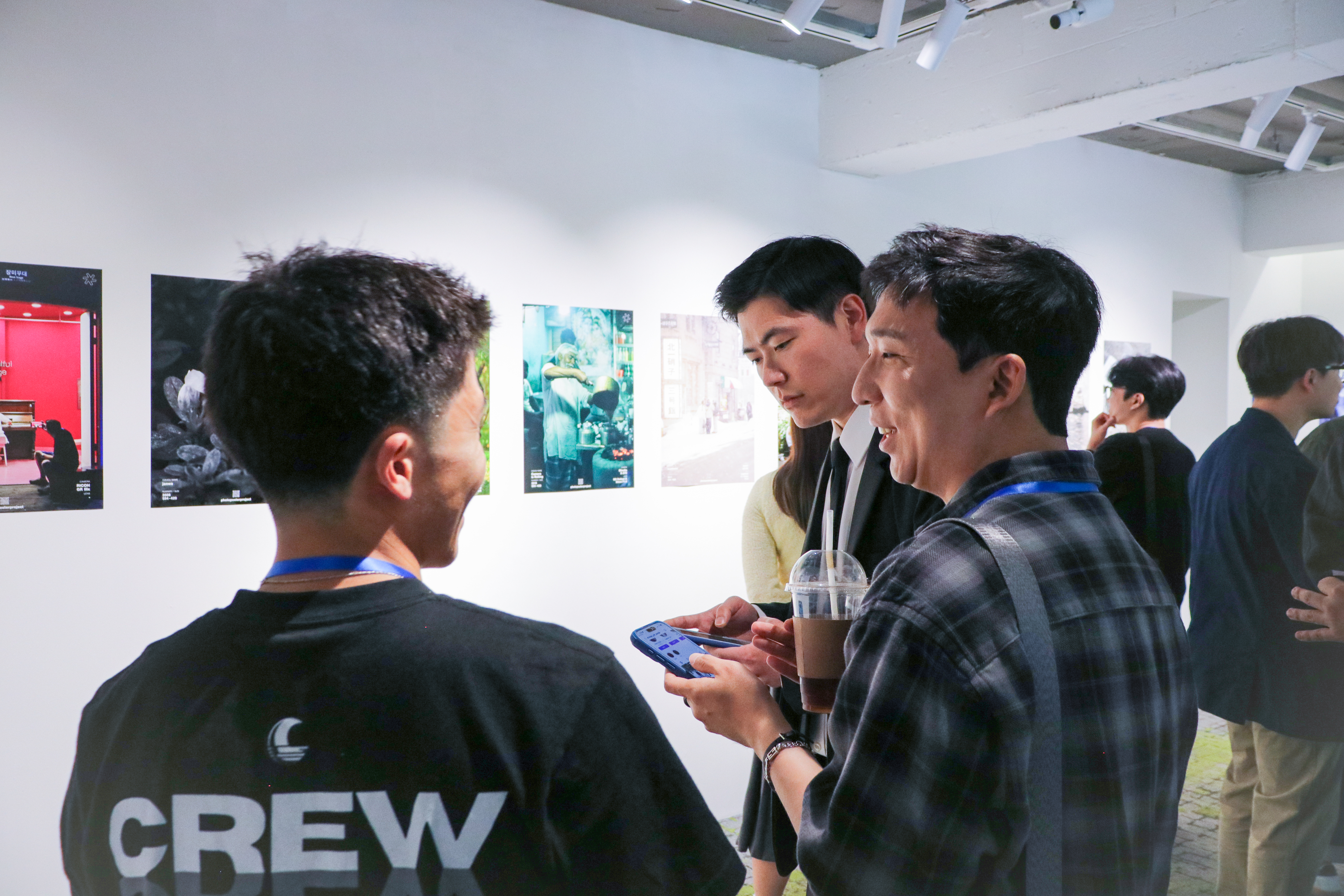 photo poster project (ソウル) の様子