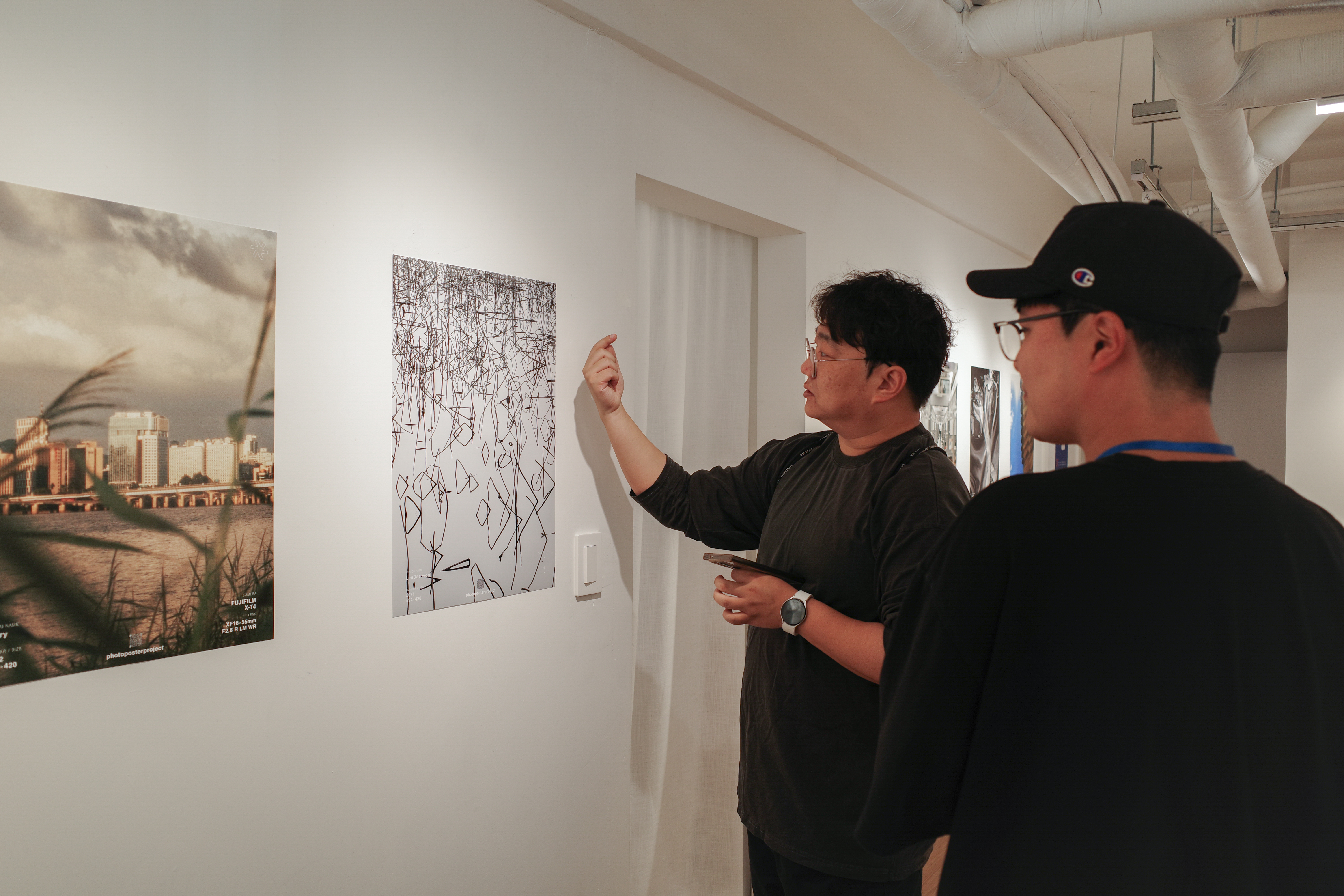 photo poster project (ソウル) の様子