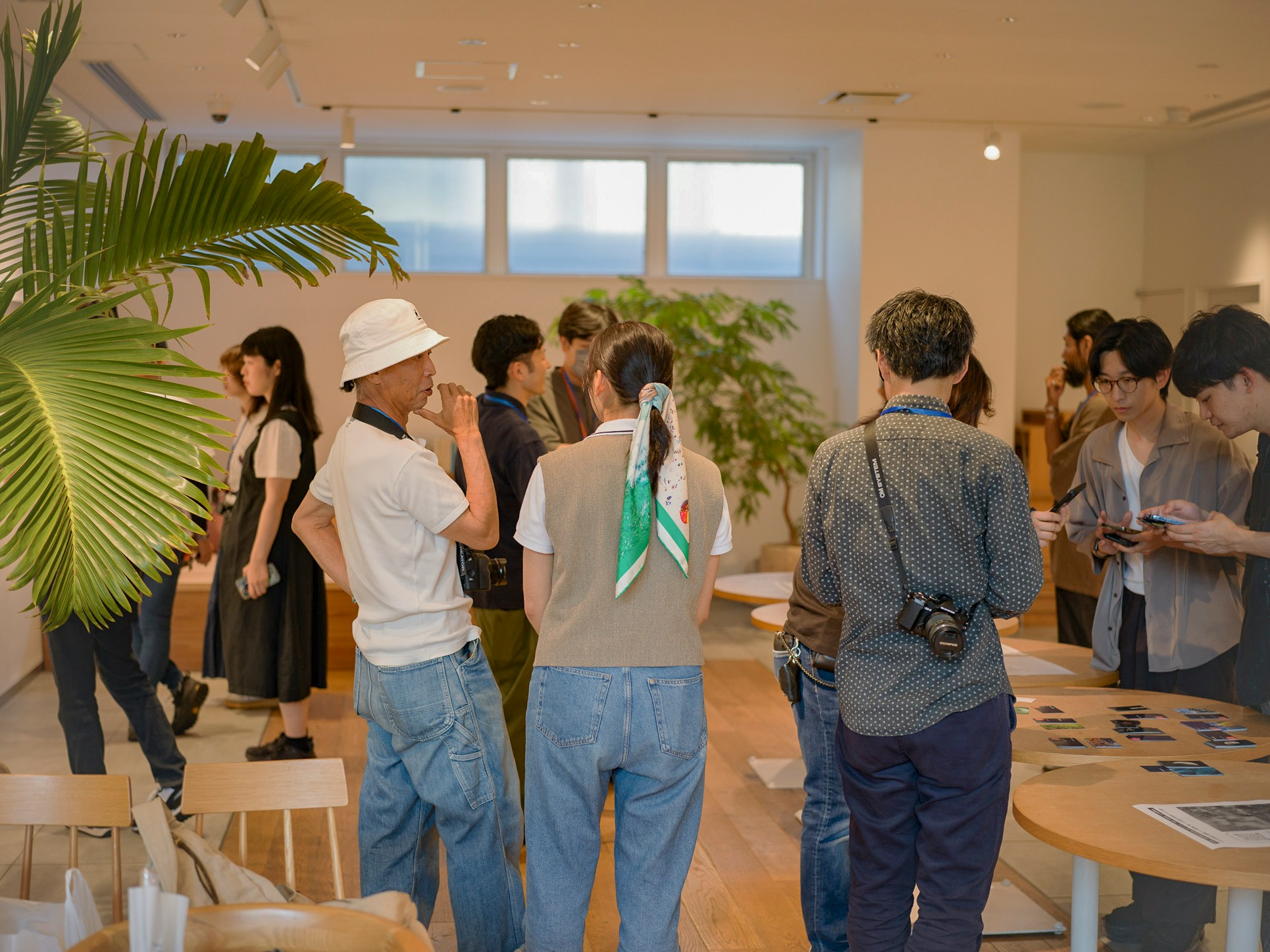 photo poster project (京都) の様子