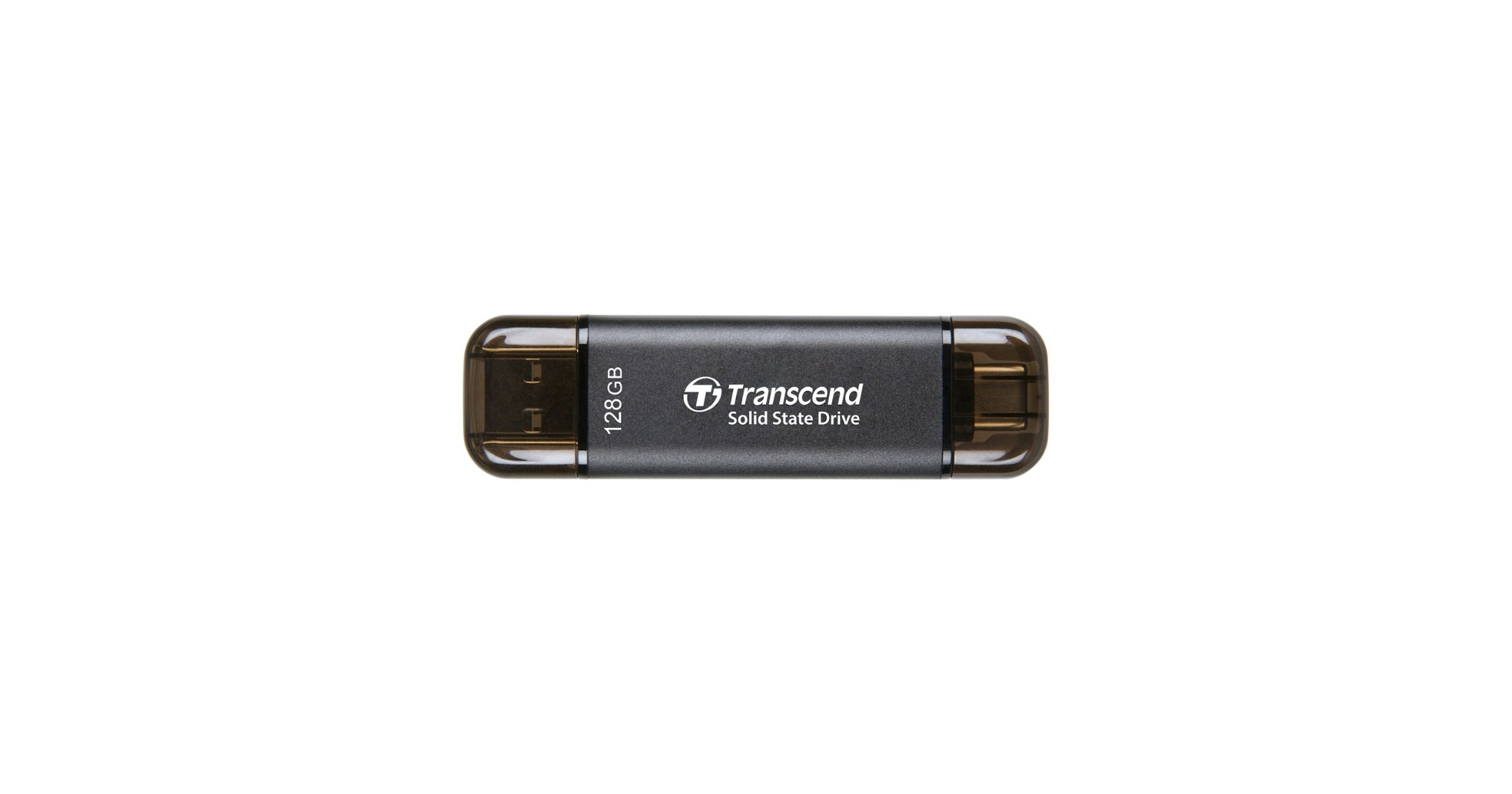 SSD en forme de stick compatible USB-A/C avec 128 Go lancé | Transcend
