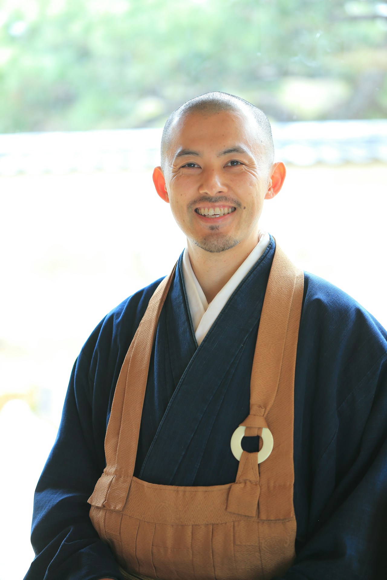 Tempelvorsteher Masamune Uematsu, Zenkyoan