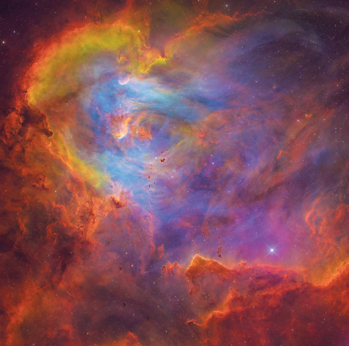 ©︎ Runwei Xu and Binyu Wang, "The Running Chicken Nebula"