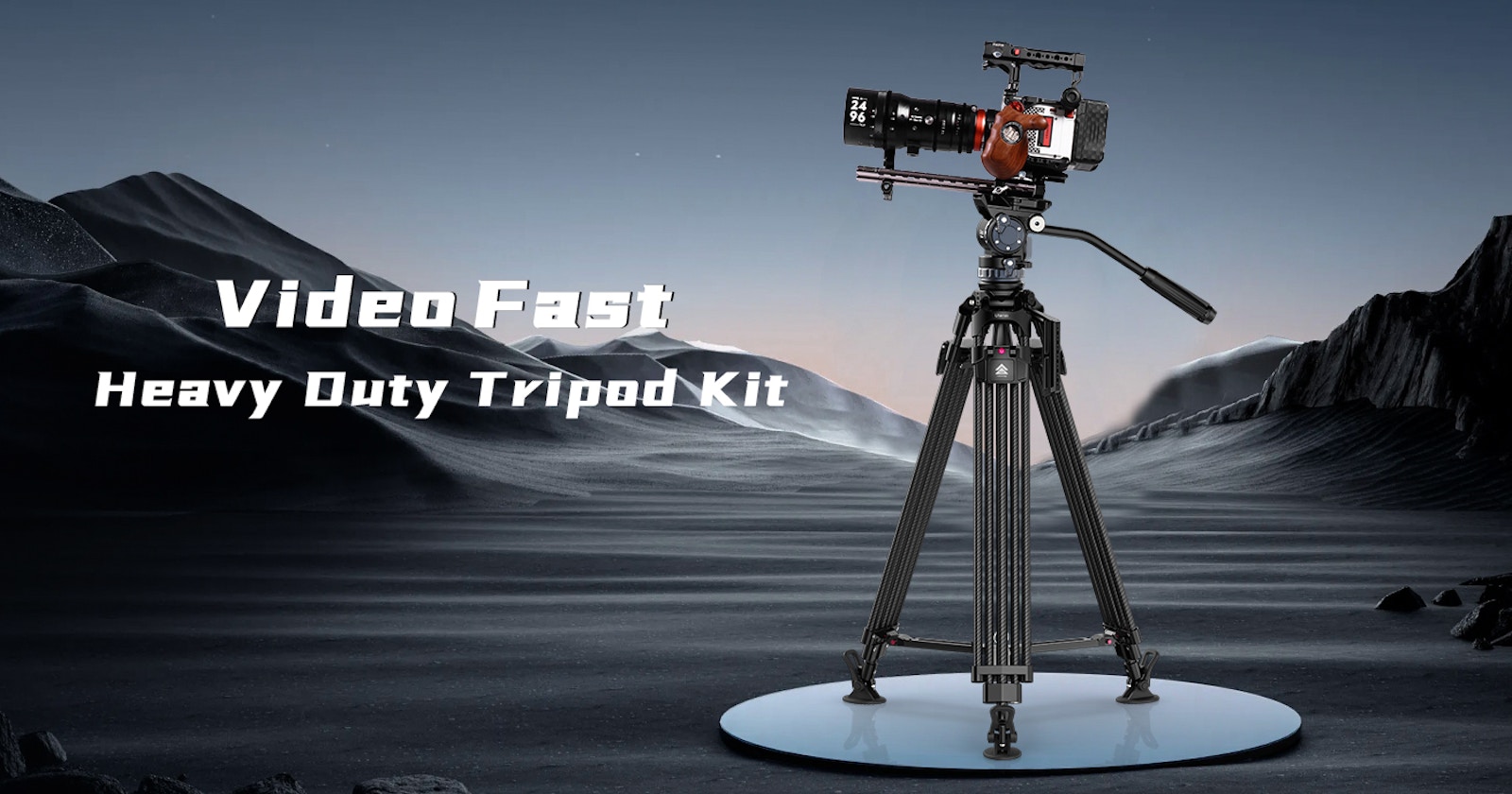 Attenzione ai creatori di video: lancio del treppiede Ulanzi "VideoFast Heavy Duty" | Kyanpaku Co., Ltd.