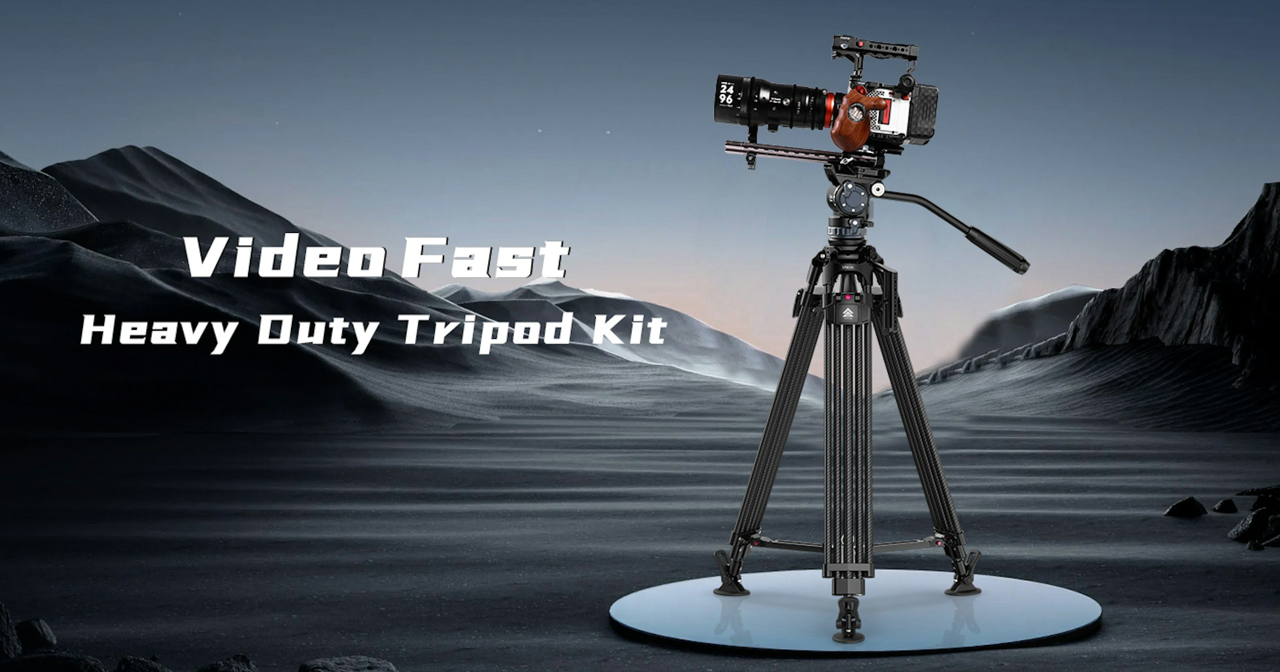 Attenzione ai creatori di video: lancio del treppiede Ulanzi "VideoFast Heavy Duty" | Kyanpaku Co., Ltd.