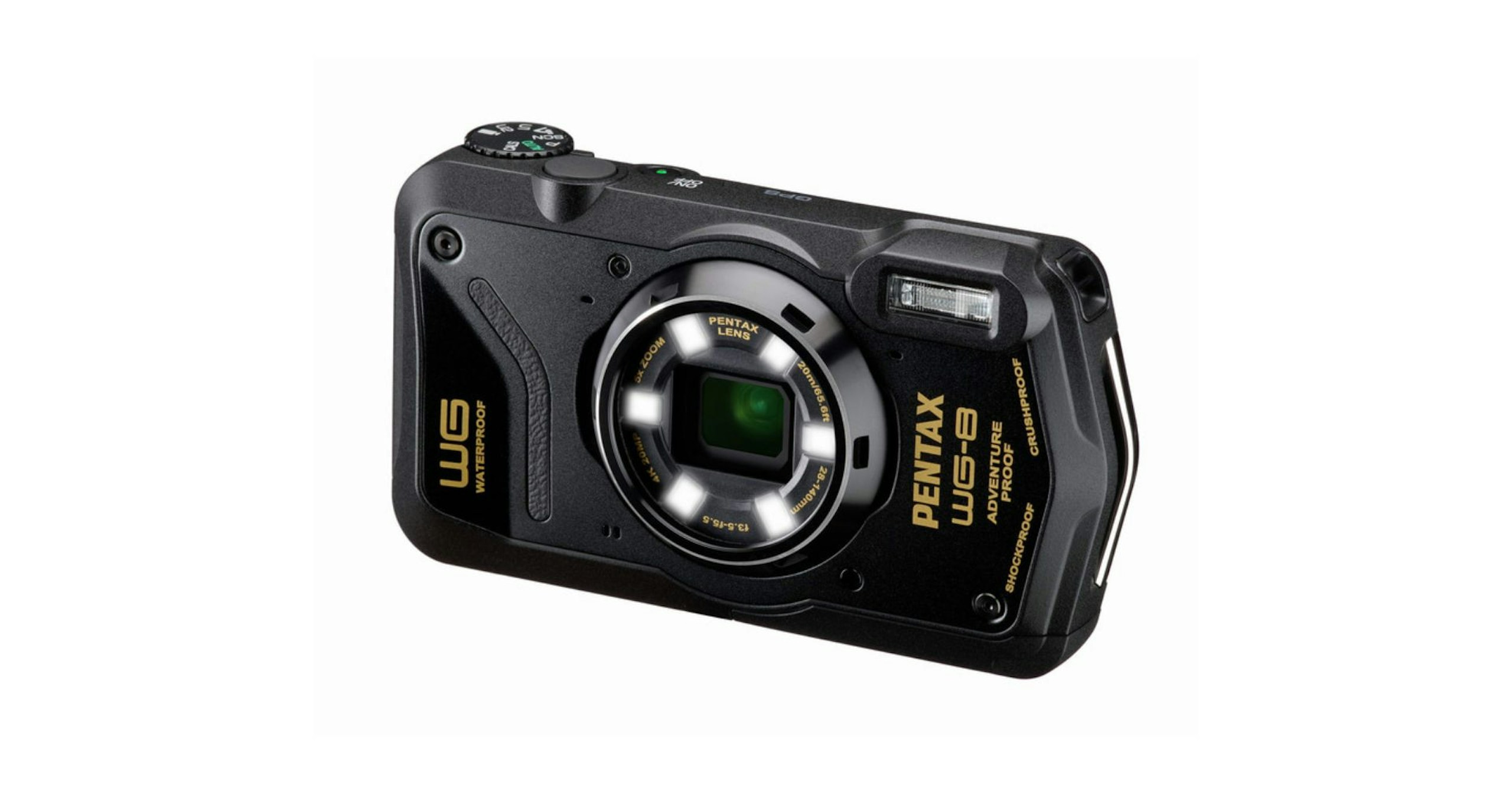 Waterproof Digital Camera with High-Performance Sensor 'PENTAX WG-8' | RICOH