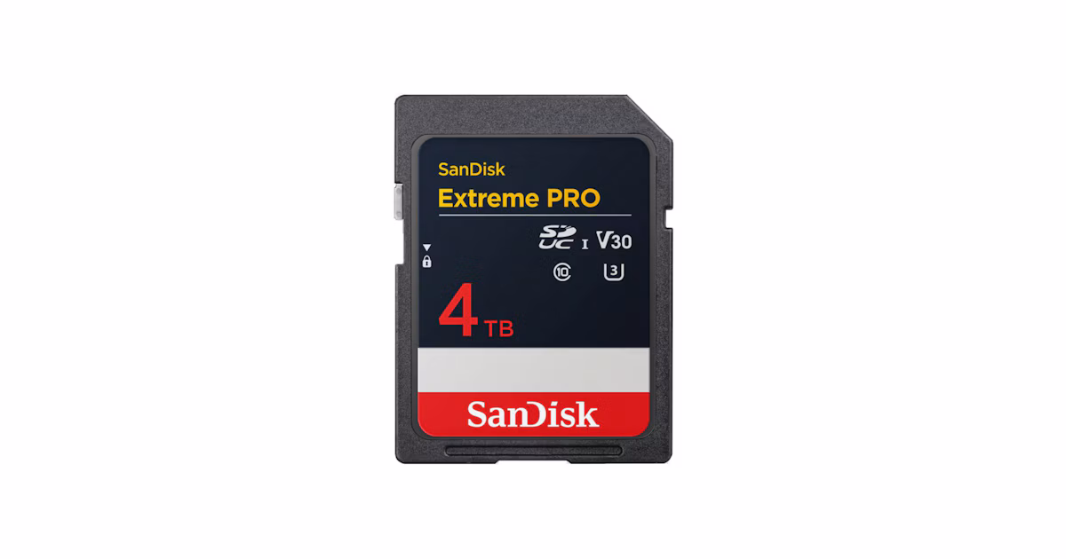 SDUC Card 4TB Pertama di Pasar Dipamerkan di NAB 2024 | Western Digital