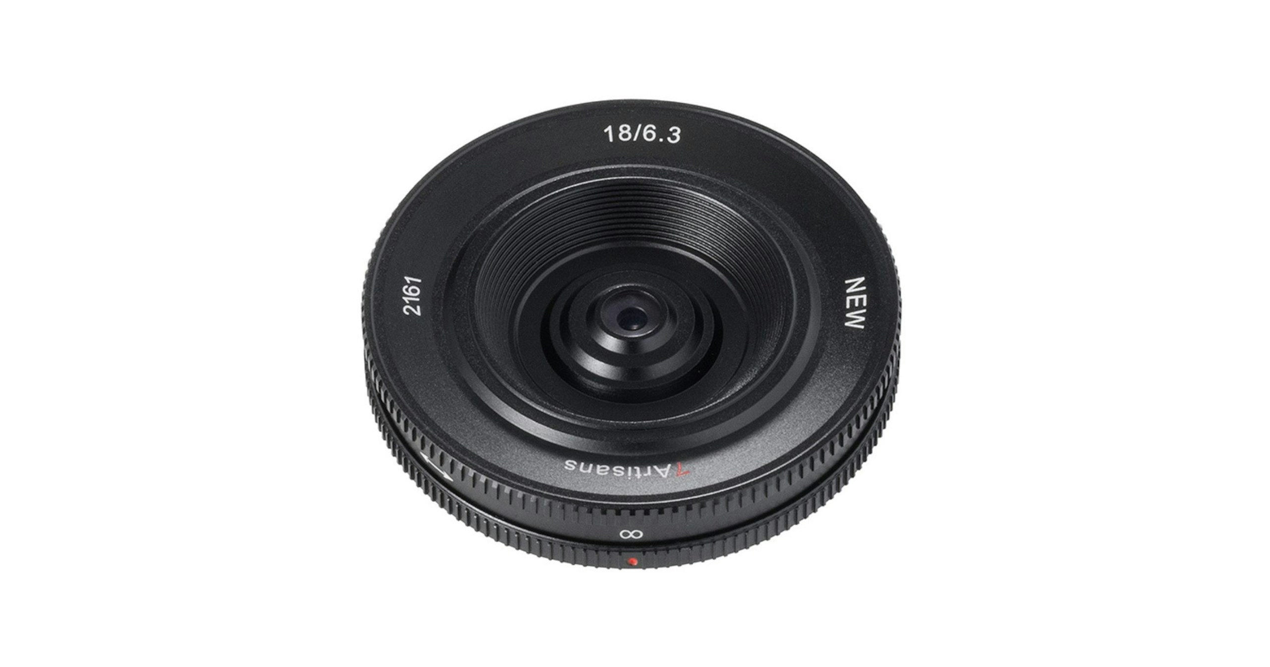 Body Cap Style Manual Focus Lens “7Artisans 18mm F6.3 II” | 7Artisans