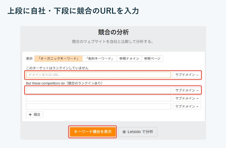 Ahrefsで競合に負けている記事を見つける4ステップの図解・操作画面