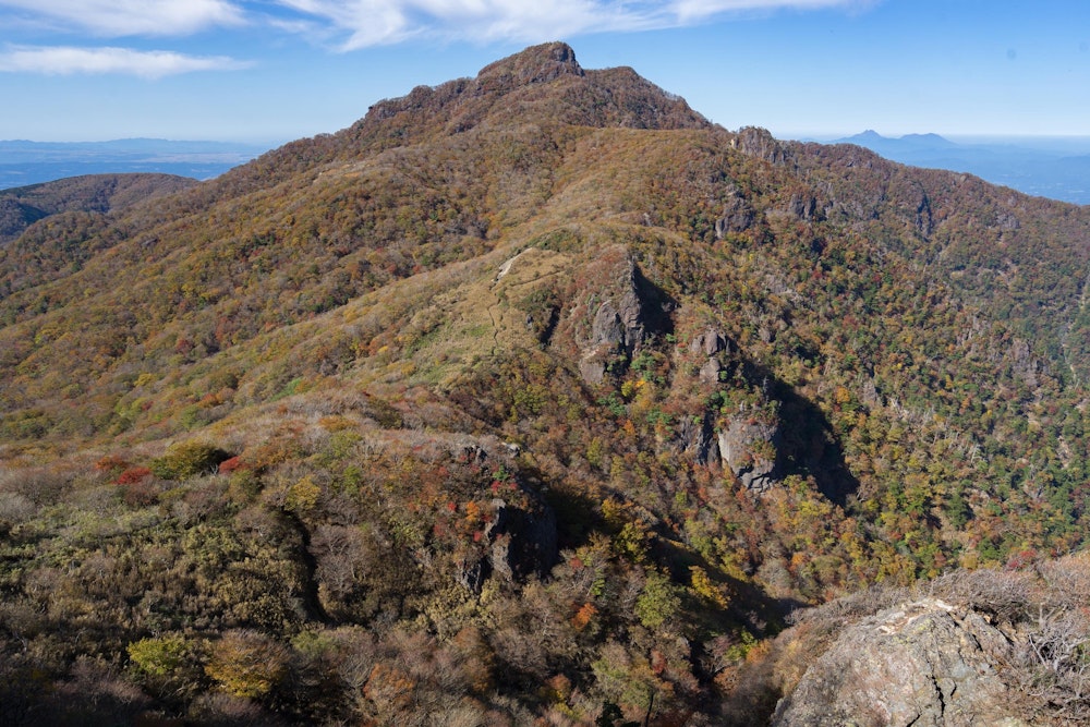 <p>祖母山のかなり近くまで来た。</p>