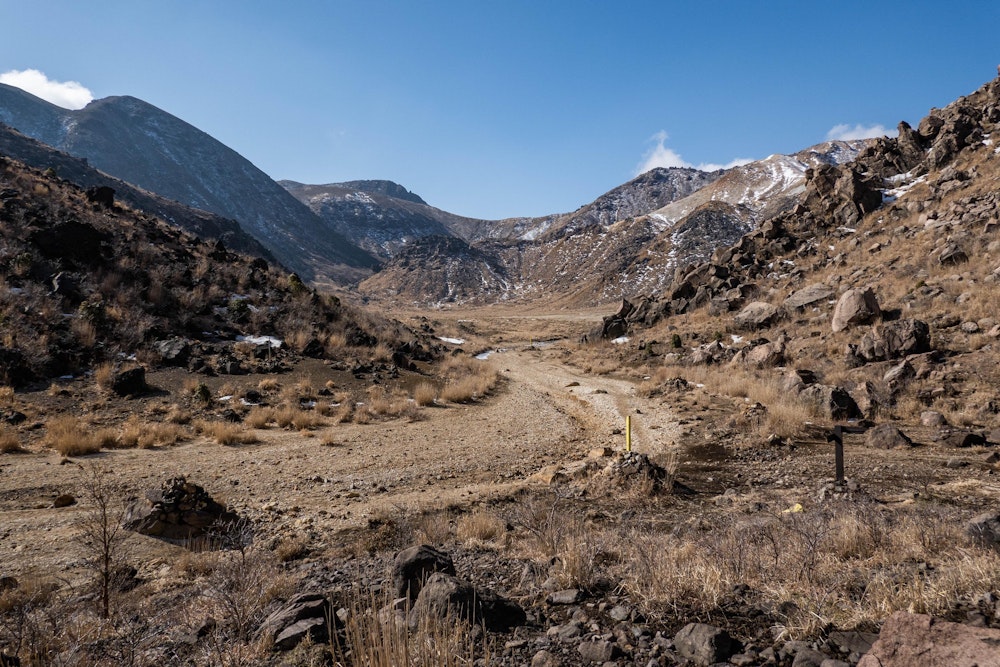 <p>諏蛾守越を越えると、北千里ヶ浜の平原に出る。大好きな場所。</p>