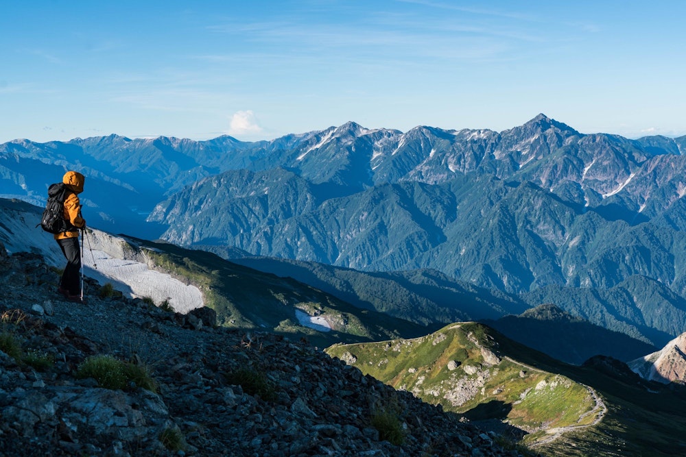 <p>いつかは立山連峰も歩きたい。そう思った。</p>