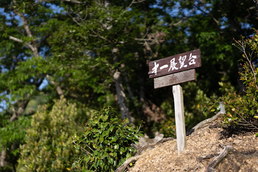 <p>麓側から数えて、第五展望台まで 5 つある。</p>