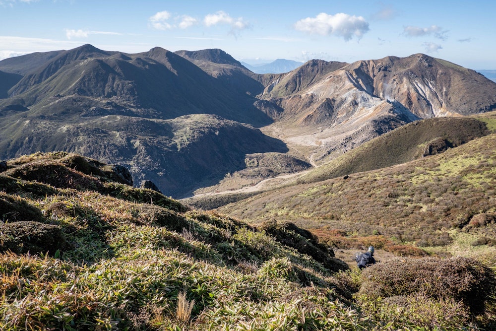 <p>久住山や星生山の方向。</p>