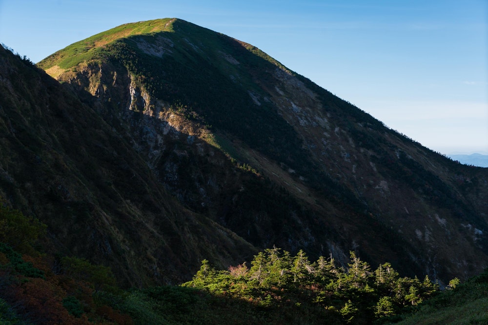 <p>別山が近づく。</p>