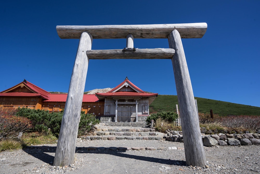 <p>室堂に到着。</p>