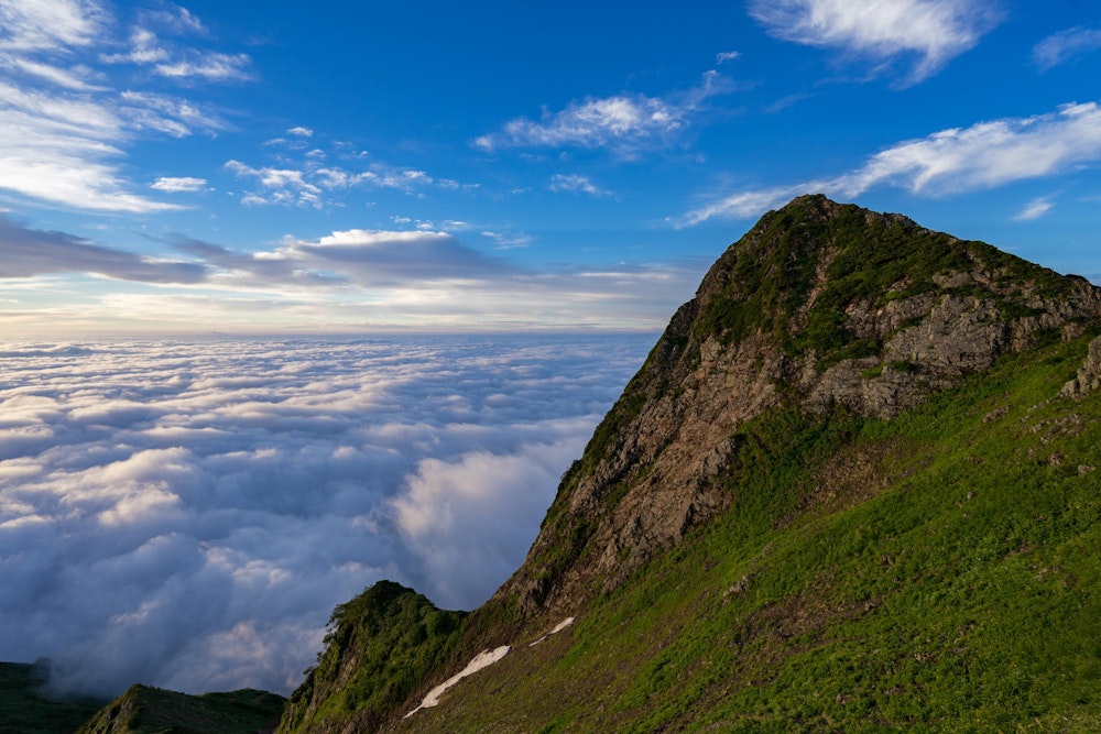 <p>すばらしい雲海。</p>
