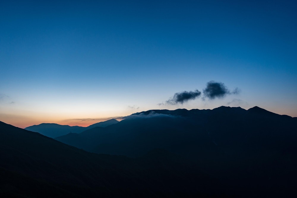 <p>翌朝。2 日目はとても良く晴れそうだ。</p>