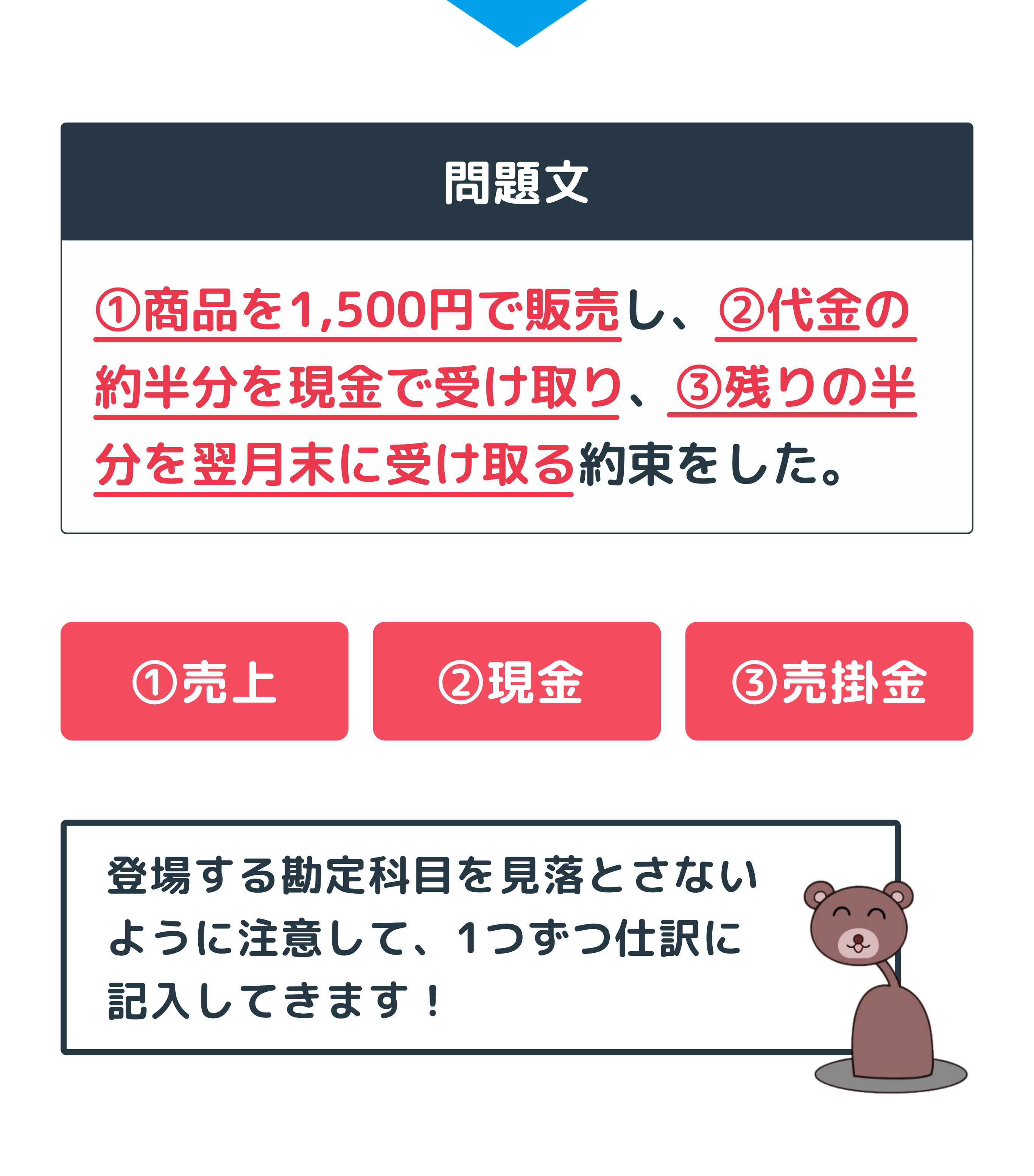 簿記3級レベル】仕訳100本ノック！ | Funda簿記ブログ