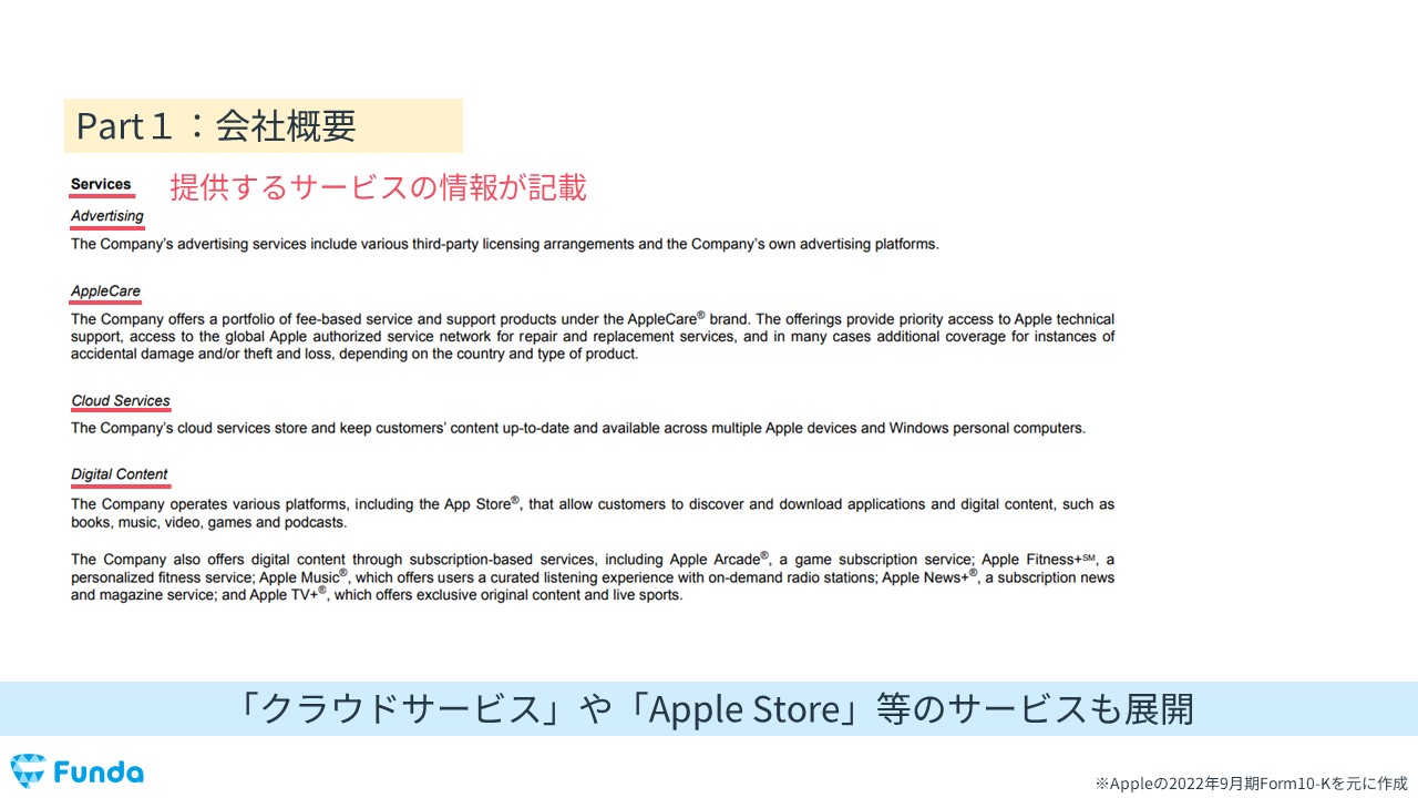 Appleのビジネス情報