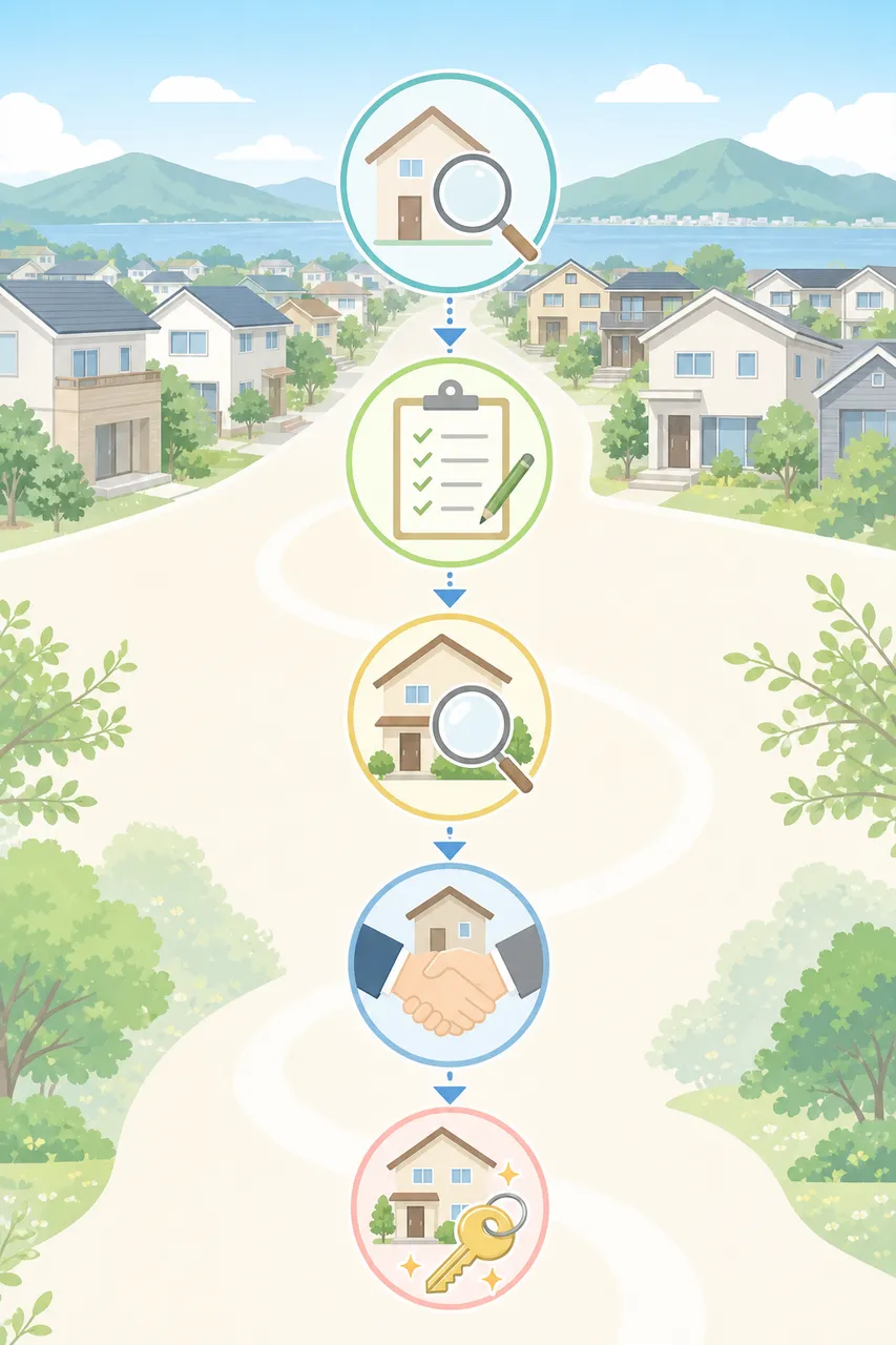 物件契約のステップ