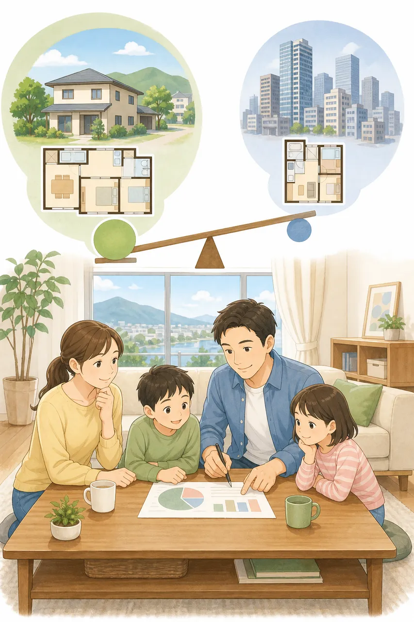 物件の比較イメージ