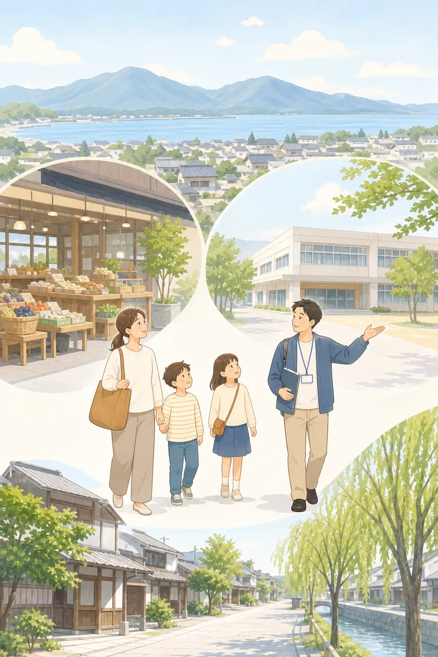 長浜エリアの施設