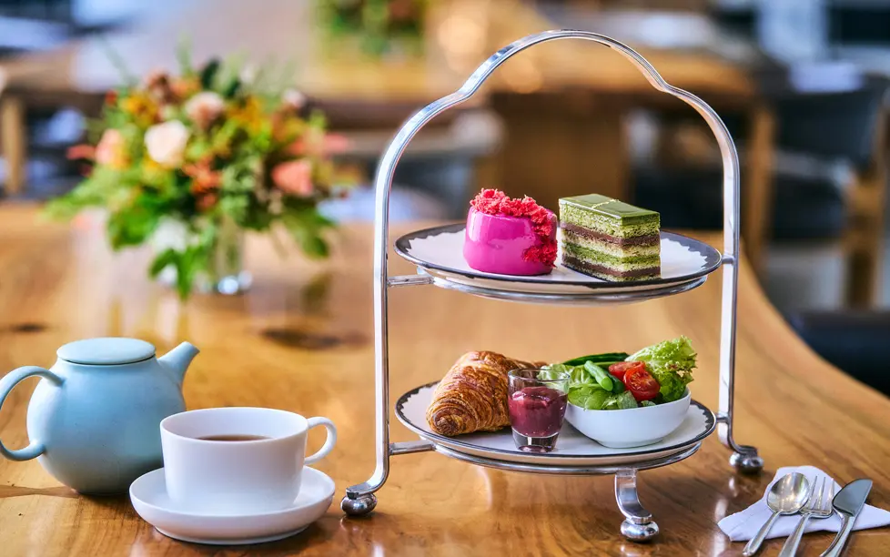Breakfast,morning set, Tea set, Cake, Cafe, Pastry shop, Andaz Tokyo Toranomon Hills