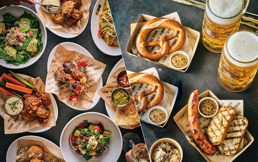 BeBu、American、izakaya、all you can eat、many people、mexican、meat、 salad、BBQ、Greece