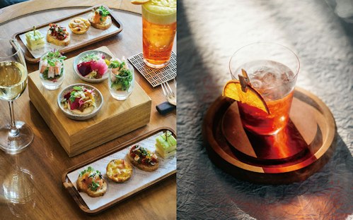 カナッペ、イブニング、フリーフロー、アンダーズ 東京