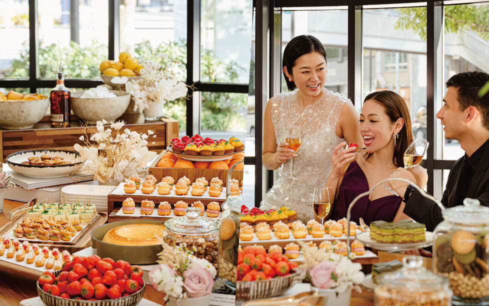 Andaz Tokyo Toranomon Hills, Hotel, Party Plan, Pastry Shop, canape, sweets, refreshment, drink freeflow