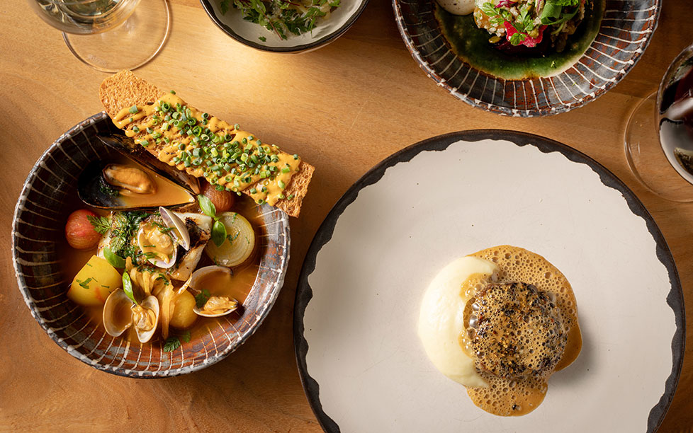 虎ノ門ヒルズにあるザ タヴァン グリル＆ラウンジを代表する