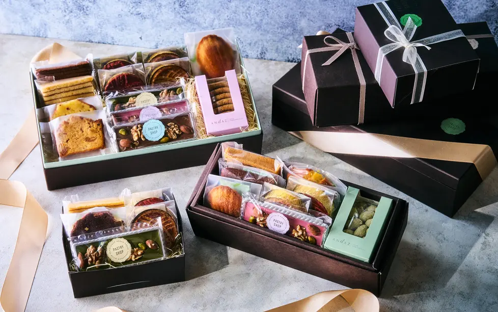gift, hamper, baked sweets, hotel sweets, hotel, Andaz Tokyo Toranomon Hills, sweets assortment, baked sweets set,Toranomon, Toranomon Hills